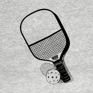 Fear The Paddle 2 Sided Pickleball T-Shirt